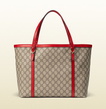 Authentic Gucci GG Supreme Canvas Tote Bag 309613